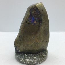 Халькопирит - камень для интерьера - 70 мм